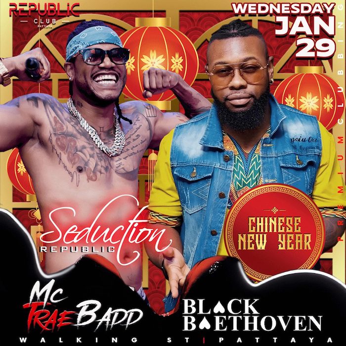 Black Baethoven at Republic Pattaya January 29th 2025