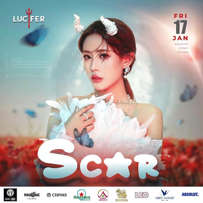 DJ Scar at Lucifer Club Pattaya January 17th 2025