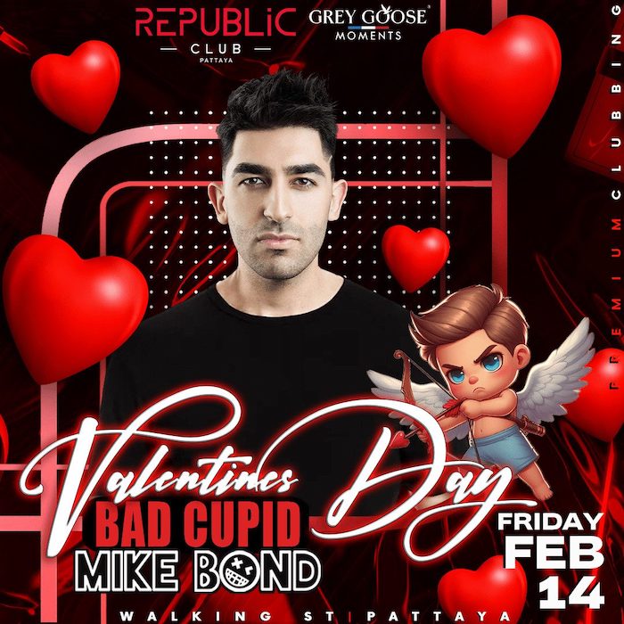 Mike Bond at Republic Club Pattaya February 14th 2025