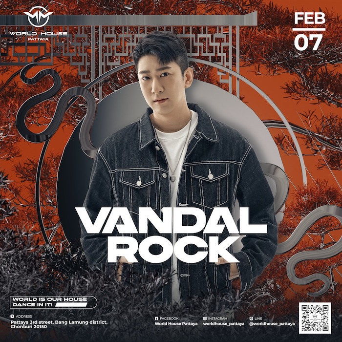 Vandal Rock at World House Pattaya February 7th 2025