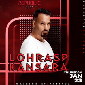 𝐋𝐨𝐡𝐫𝐚𝐬𝐩 𝐊𝐚𝐧𝐬𝐚𝐫𝐚 at Republic Club Pattaya Thursday January 23rd 2025
