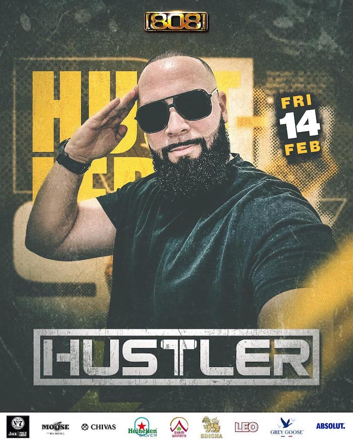 DJ Hustler at 808 Club Pattaya February 14 2025