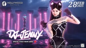 DJ Jenny at Hollywood Pattaya February 28th 2025