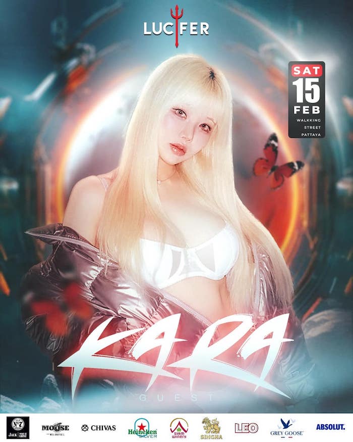 DJ Kara at Lucifer Club Pattaya February 15th 2025