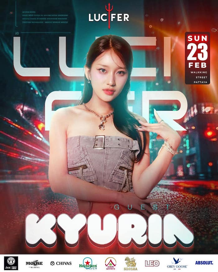 DJ Kyuria at Lucifer Club Pattaya February 23rd 2025