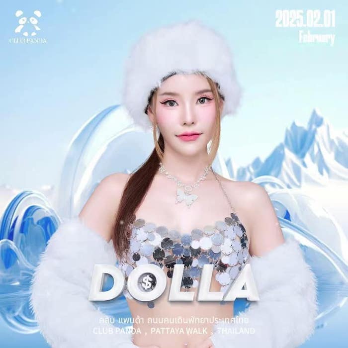 Dolla DJ at Panda Club Pattaya February 1st 2025