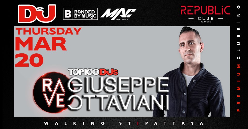 Giuseppe Ottaviani at Republic Club Pattaya March 20th 2025