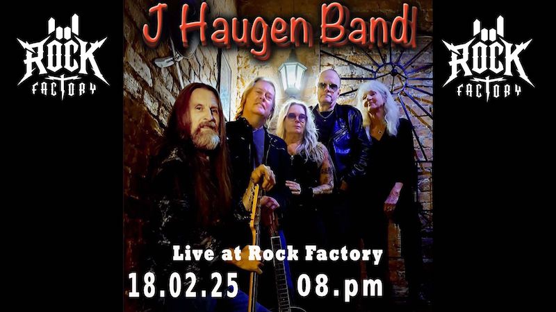 J Haugen Band at Rock Factory Pattaya February 18th 2025