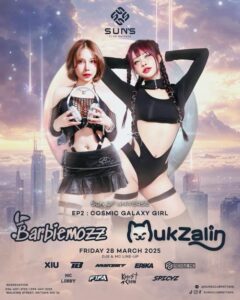 Barbiemozz & Mukzalin at SUN'S Club Pattaya March 28 2025