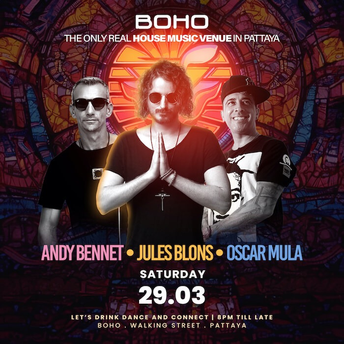 Jules Blons & Friends at BOHO Pattaya March 29 2025