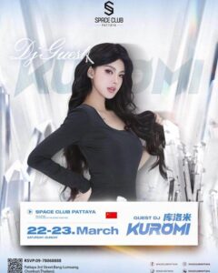Kuromi at Space Club Pattaya March 23 2025