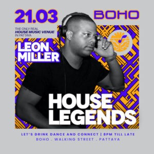 Leon Miller at BOHO Pattaya March 23 2025