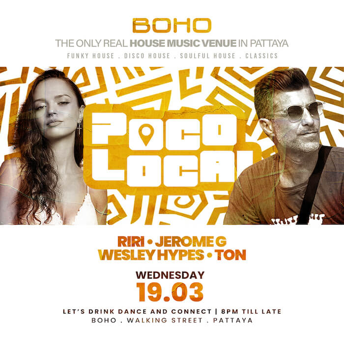 Poco Local at BOHO Pattaya March 19 2025